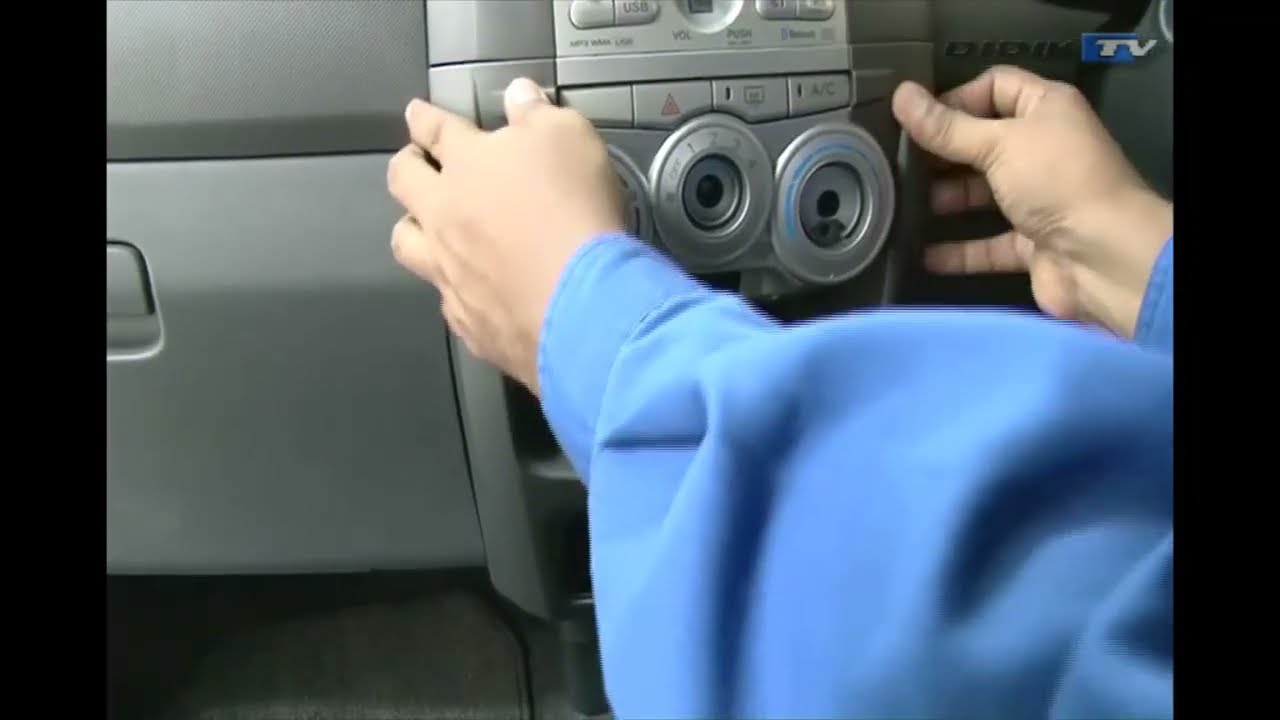 Cara-cara membuka cover radio dashboard kereta MYVI  | DIDIK TV