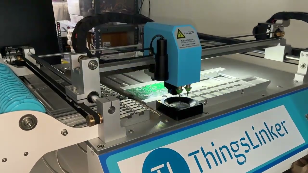 🤖 Pick & Place Machine Demo Successfully Completed at ThingsLinker