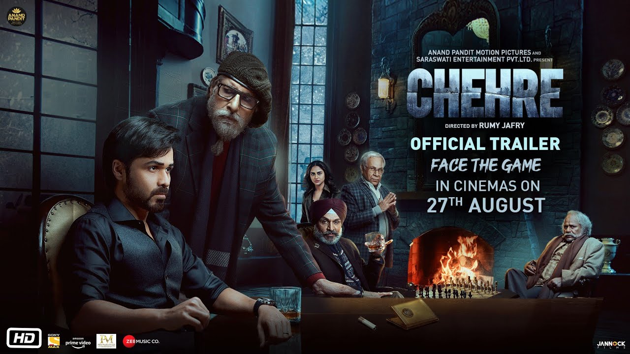 Chehre: Official Trailer | Amitabh Bachchan, Emraan Hashmi | Rumy J | Anand Pandit | 27th August 21