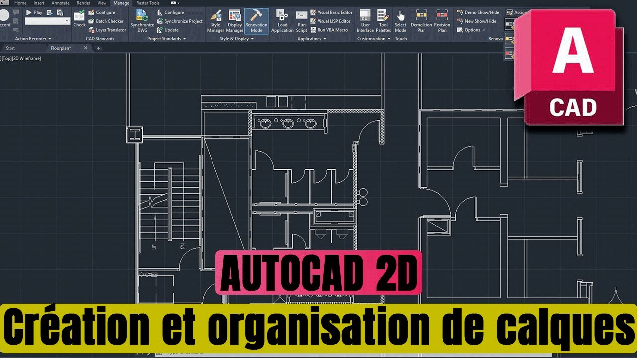 Création et organisation des calques