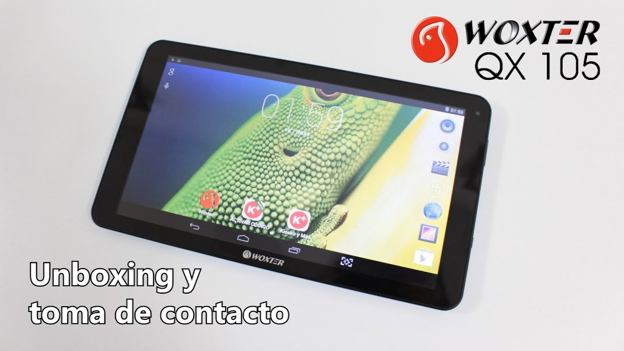 Tablet Woxter QX 105: Unboxing y toma de contacto