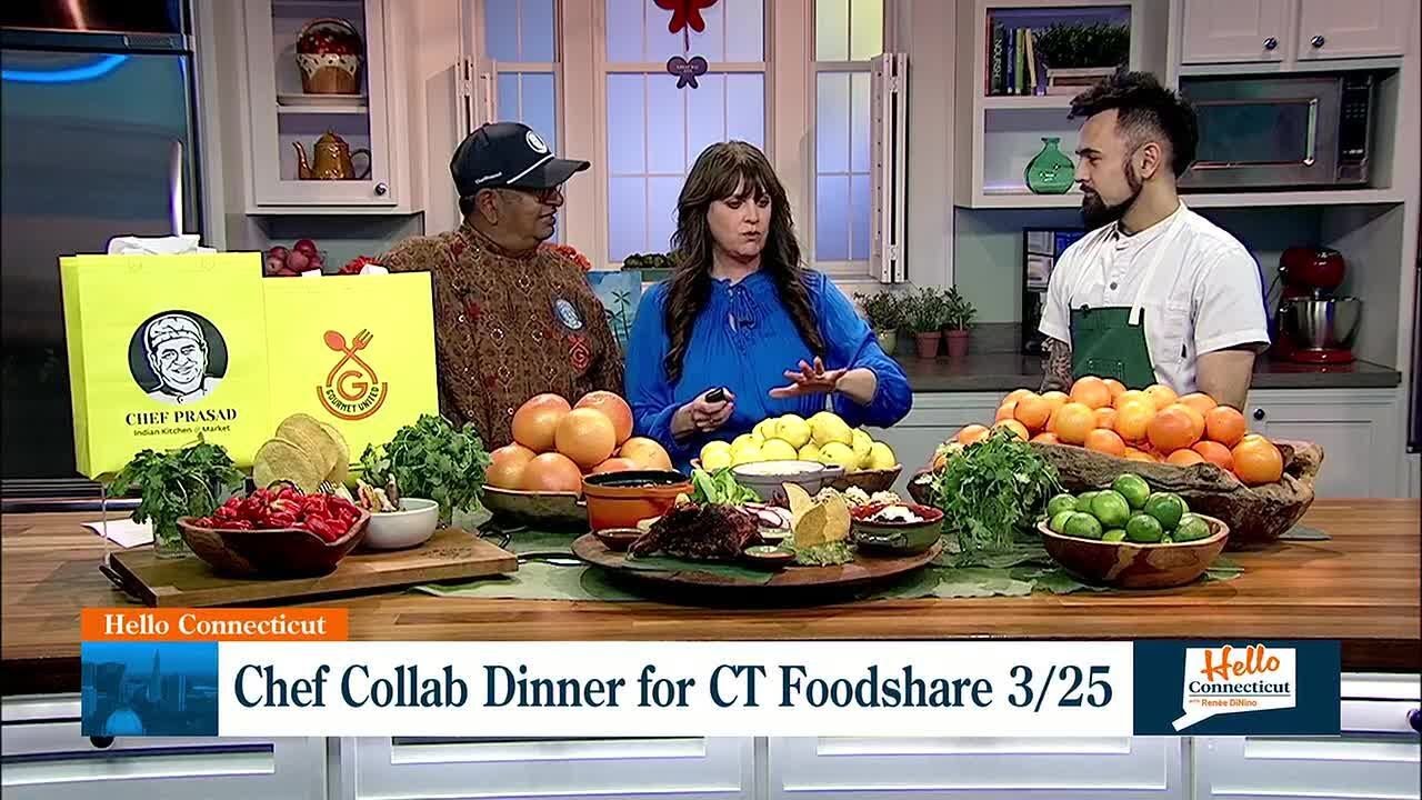 HELLO CONNECTICUT: Chef collab dinner for CT Foodshare