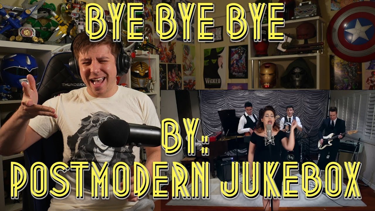 Я НЕ МОГУ ПОВЕРИТЬ, ЧТО ЭТО СРАБОТАЛО!!!!! Слепая реакция на Postmodern Jukebox - Bye Bye Bye при...