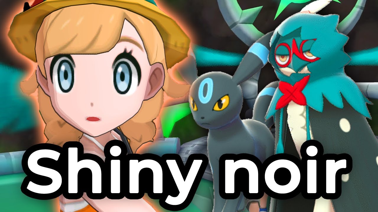 POKEMON ULTRA SOLEIL mais UNIQUEMENT avec des SHINY NOIR