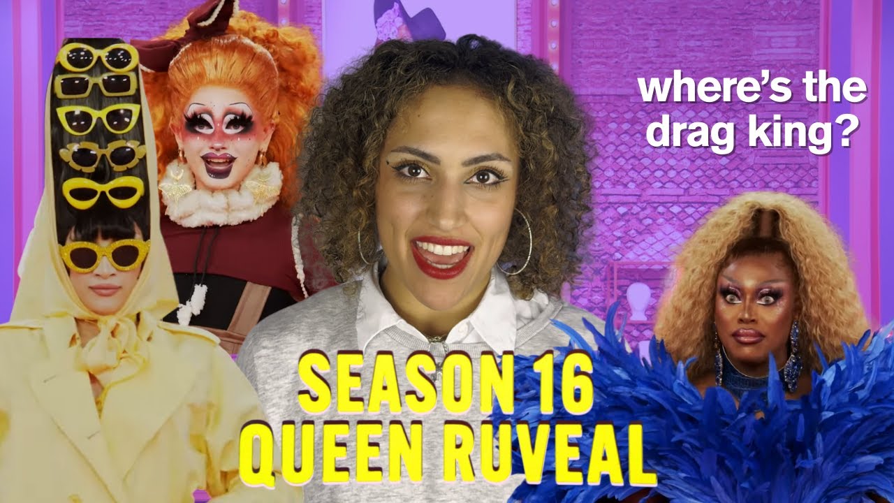 Clover Bish REACTS to the CAST of SEASON 16 | RuPaul's Drag Race