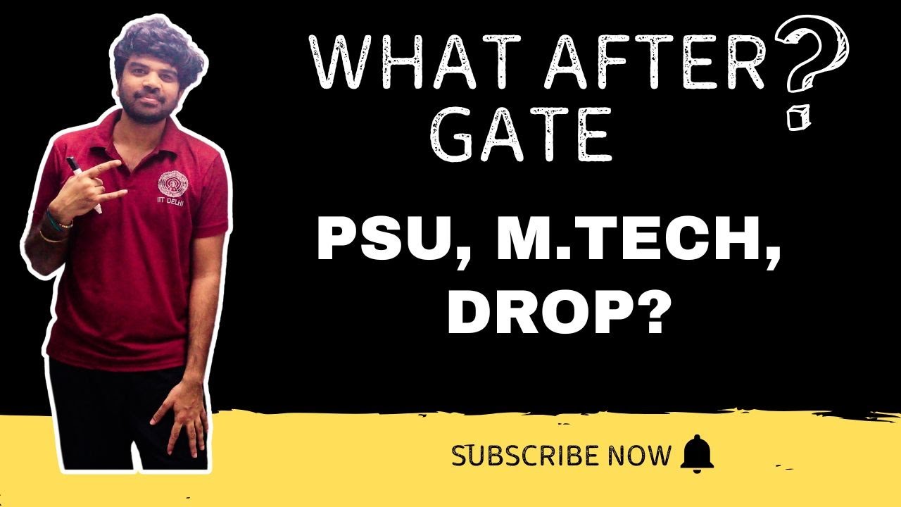 GATE Rank vs Career Options | What To Do After GATE? Complete Guide PSU, M.Tech, PhD, Drop?