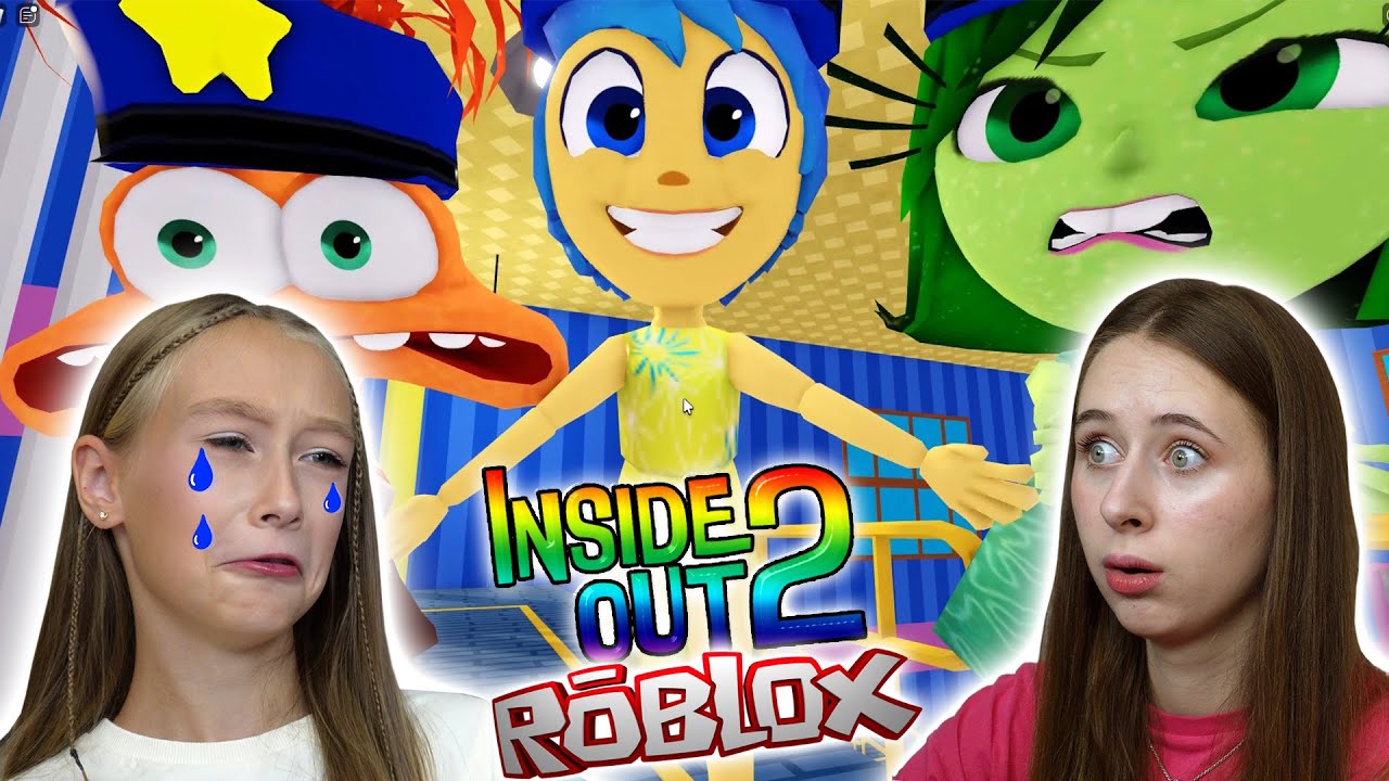 ПОБЕГ от всех  агрессивных эмоций. Головоломка 2 в  ROBLOX