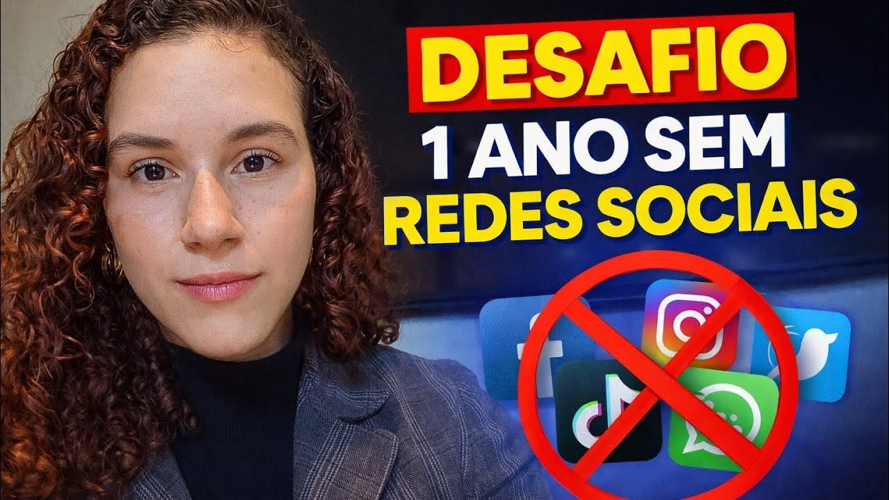 Desafio 1 ano sem redes sociais
