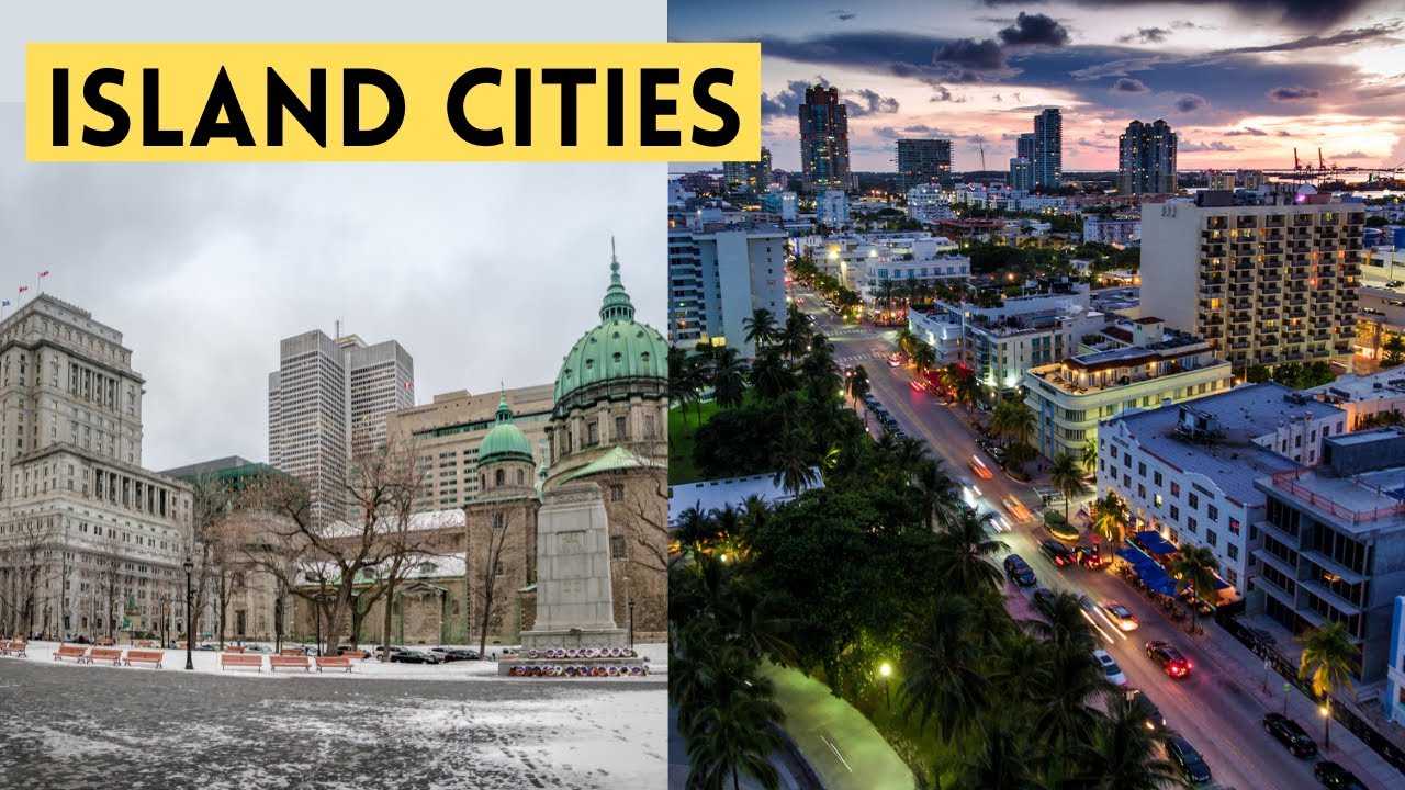 Island Cities: Cities that are Just Islands