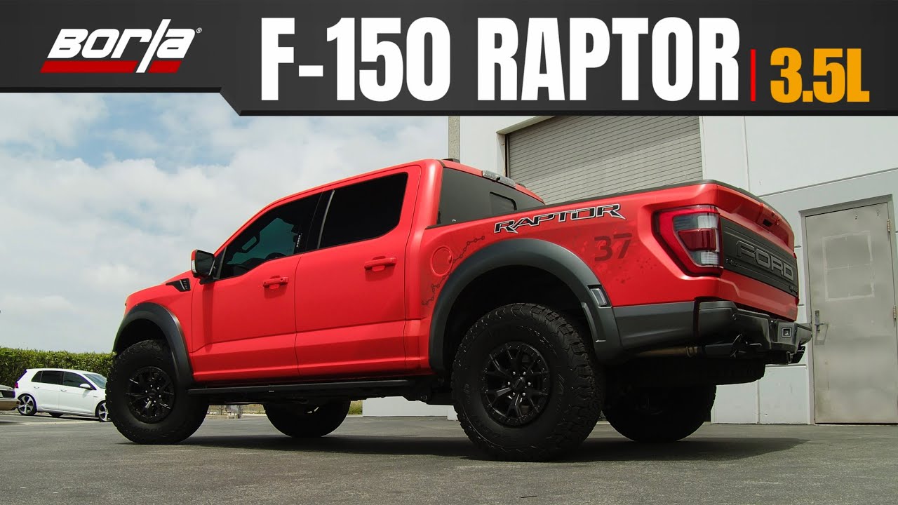 Выхлопная система Borla для Ford F-150 Raptor 2021-2025 годов