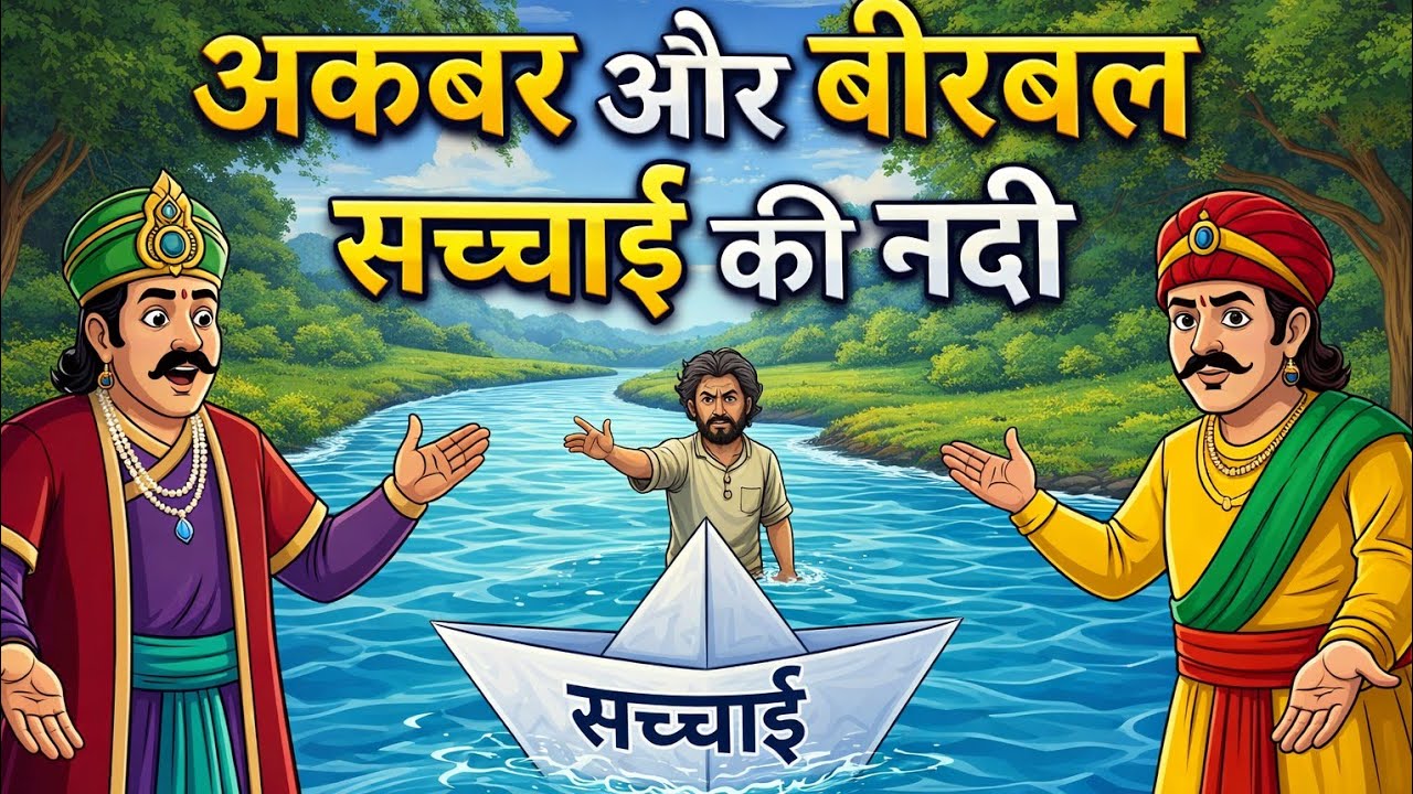 Hindi story सच्चाई की नाव में बचेगा कौन?झूठ की नदी में डूबेगा कौन? bachchonkikahani