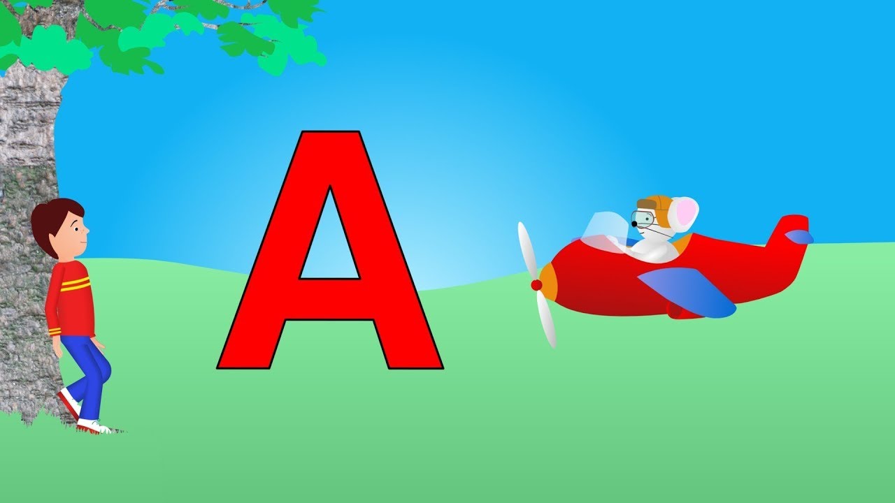 Best ABC Alphabet Song A is for Airplane (Zed version)