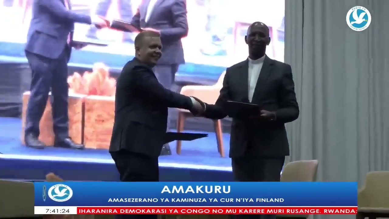 🔴Food processing has come. CUR yasinyanye amasezerano y'Ubufatanye na University 2 zo muri FINLAND.