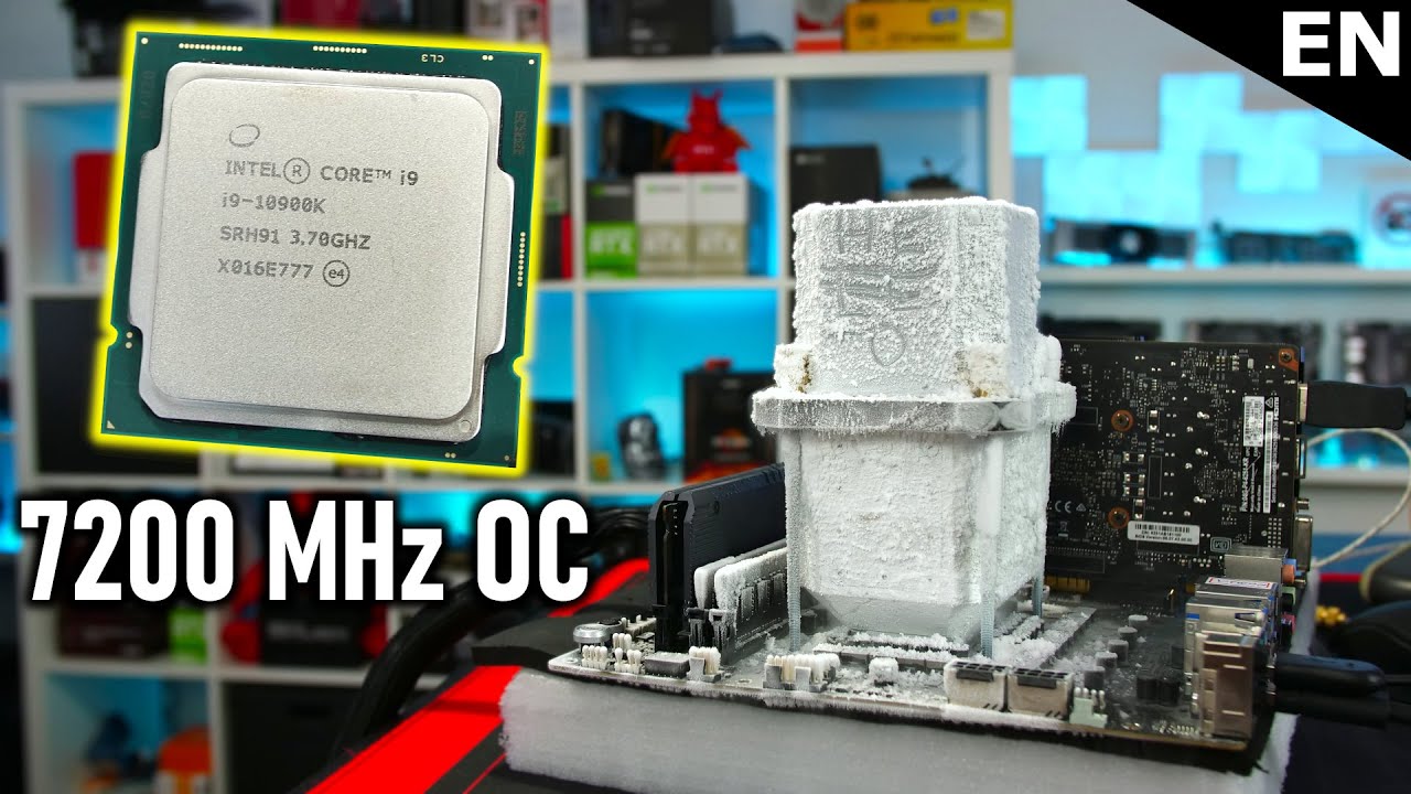 The easiest Overclocking Platform EVER! Intel 10900K and Liquid Nitrogen OC to over 7 GHz