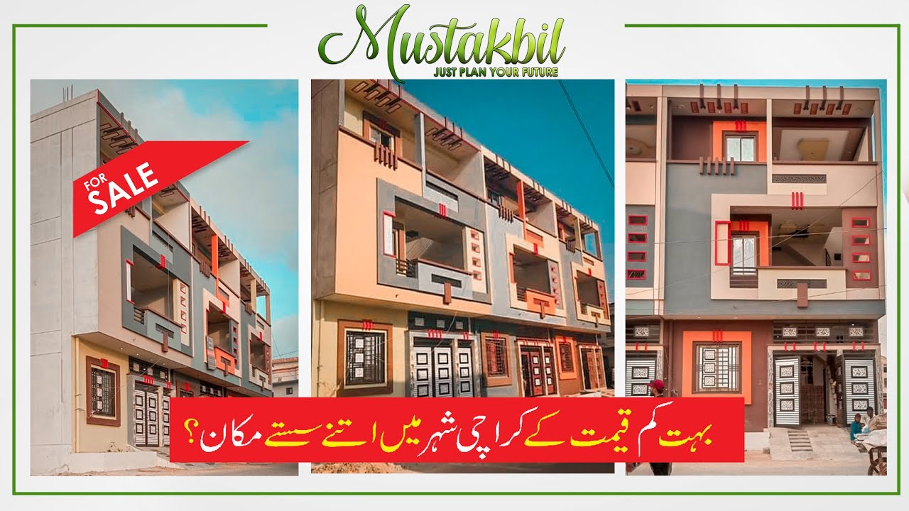 120 Sq Yards House for Sale in Saadi Garden Block 1 | 6 Bed | Leased Property