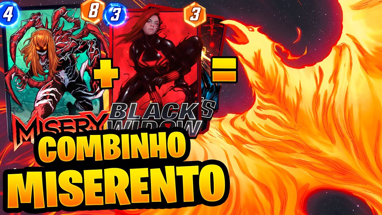 FORÇA FÊNIX COMBA DEMAIS com a MISERY, É INCRÍVEL! |Marvel Snap