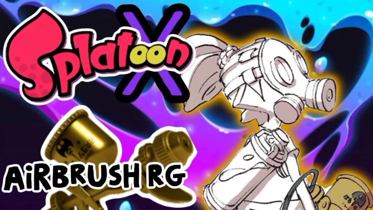 Mit der Airbrush RG in Splatoon 3 | Splatoon X