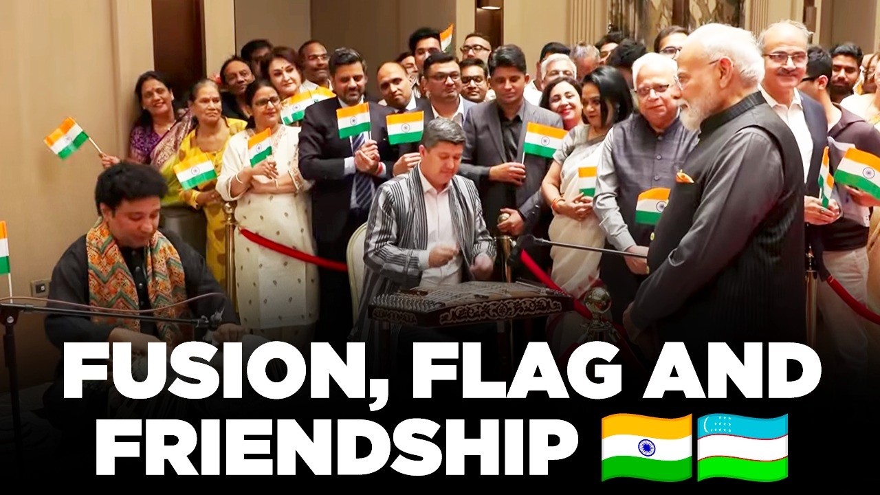 When music brings two nations closer, it&rsquo;s a moment worth watching! 🇮🇳🇺🇿