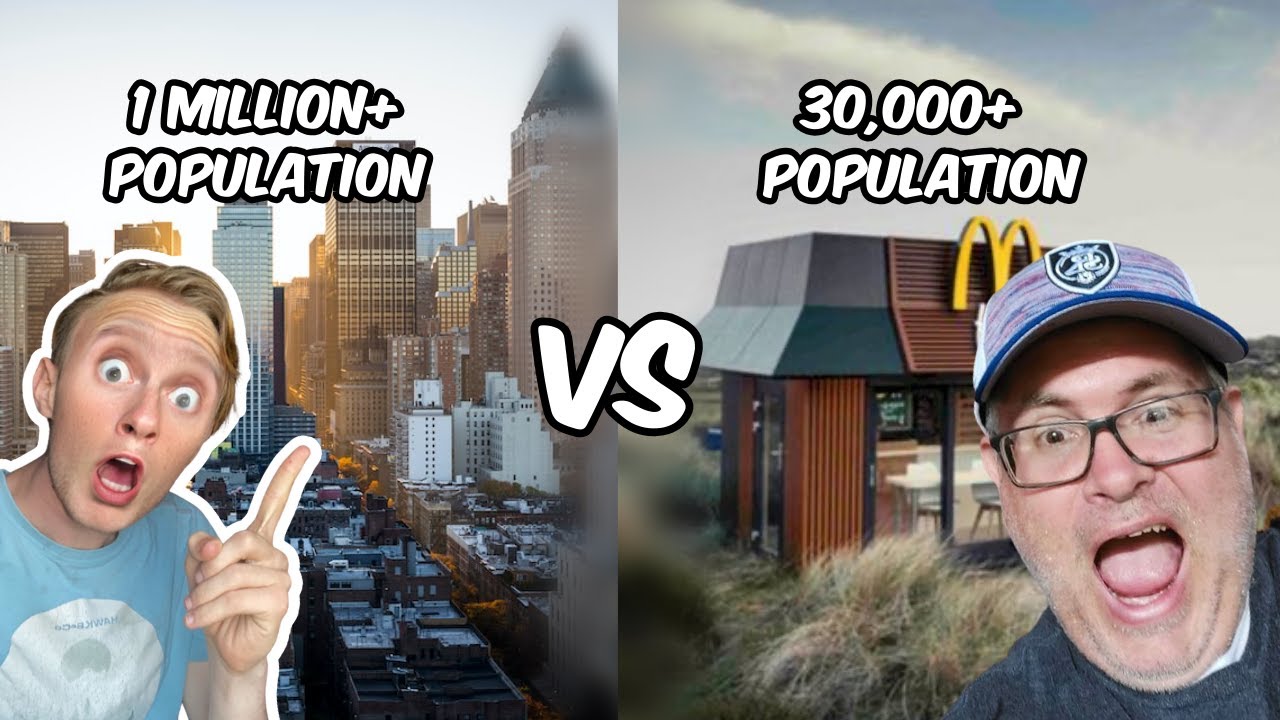 Dashing in A Big City VS A Small Town | Dasher Challenge