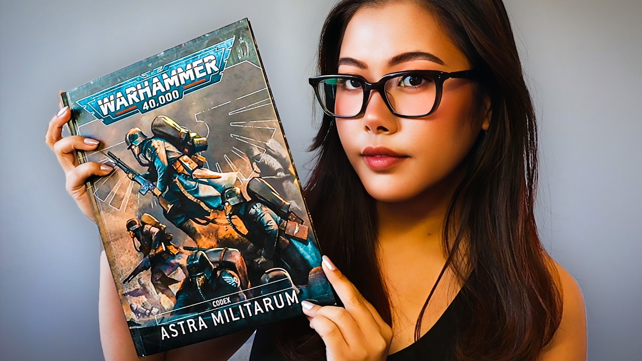 ASMR Warhammer 40k Astra Militarum Codex