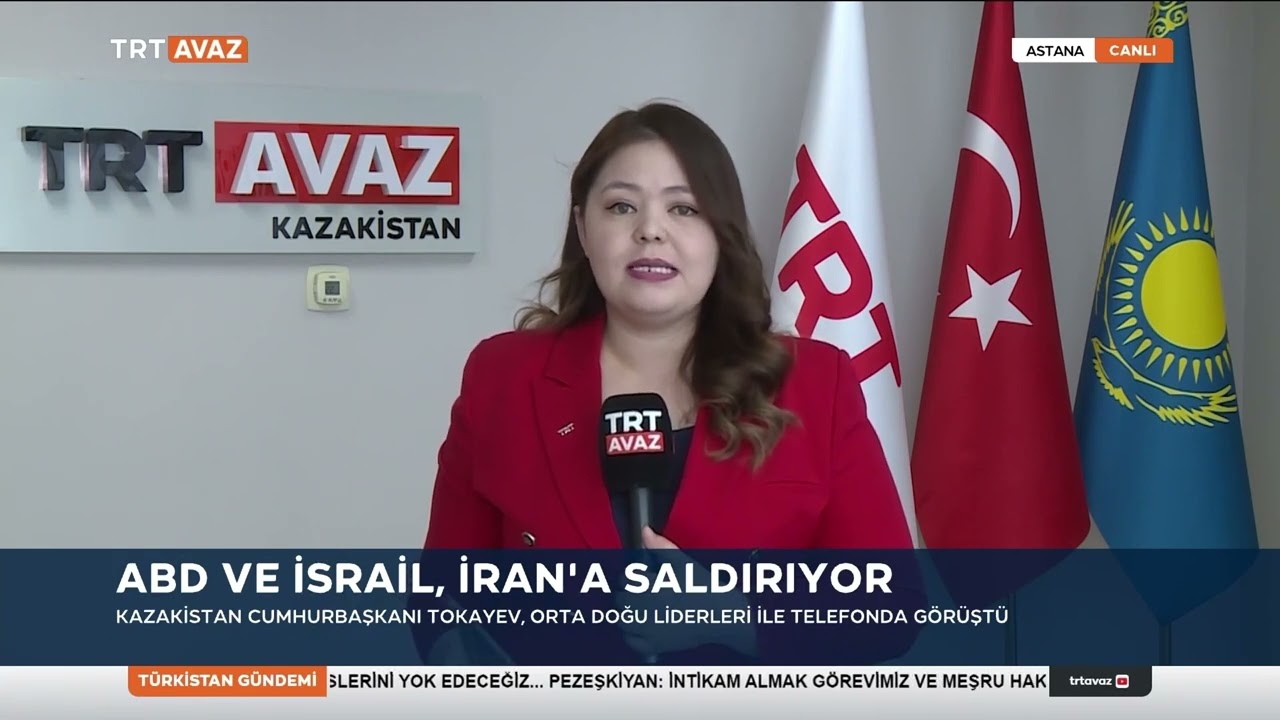 Tokayev Orta Doğu Liderleri İle Telefonda Görüştü-TRT AVAZ TÜRKİSTAN GÜNDEMİ-02.03.2026