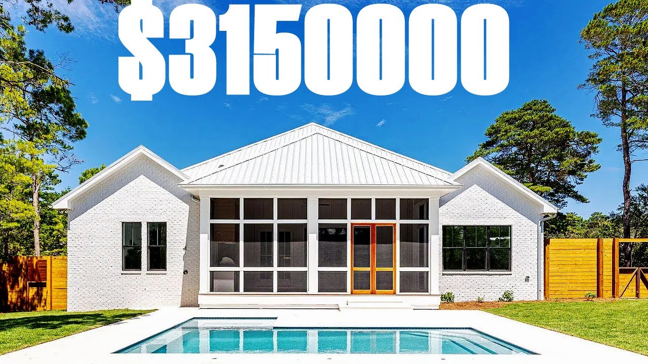 Modern Gulfside Living in 30A - Inside a $3.1M Santa Rosa Beach Florida Home