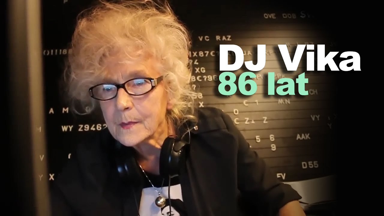 DJ Vika - 86 letnia Didżejka tryska entuzjazmem - wywiad