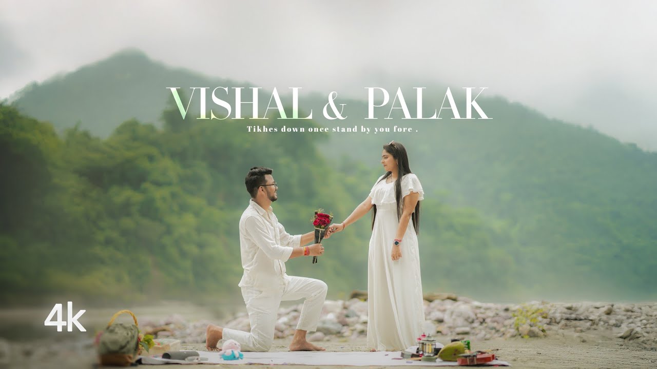 Best Rishikesh Pre Wedding Video 2025 | 4K Song | Vishal & Palak | Aryan Photography Uttarakhnad