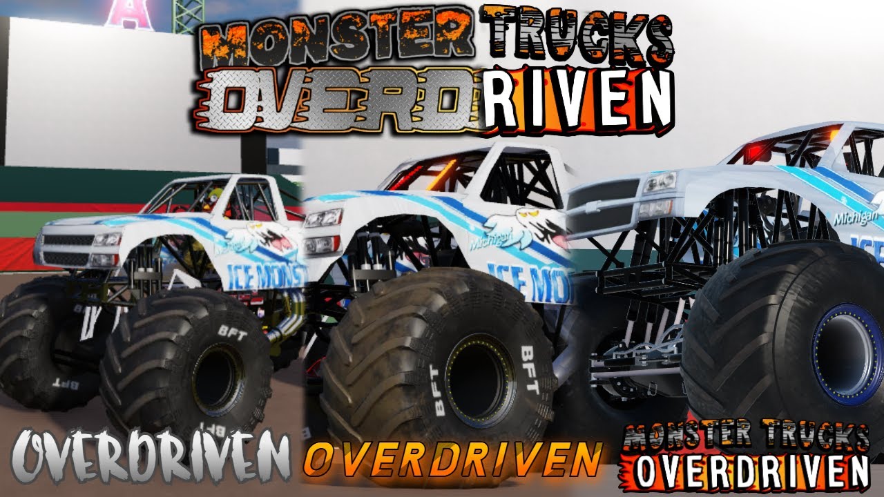 Evolution of the Original Monster Trucks Overdriven Trucks