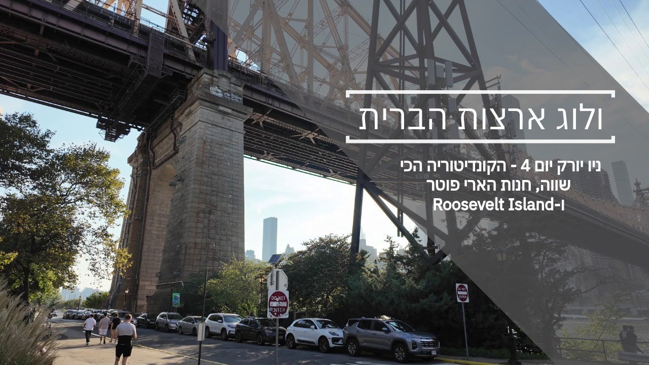 ולוג ארצות הברית | ניו יורק יום 4 - הקונדיטוריה הכי שווה + חנות הארי פוטר + Roosevelt Island
