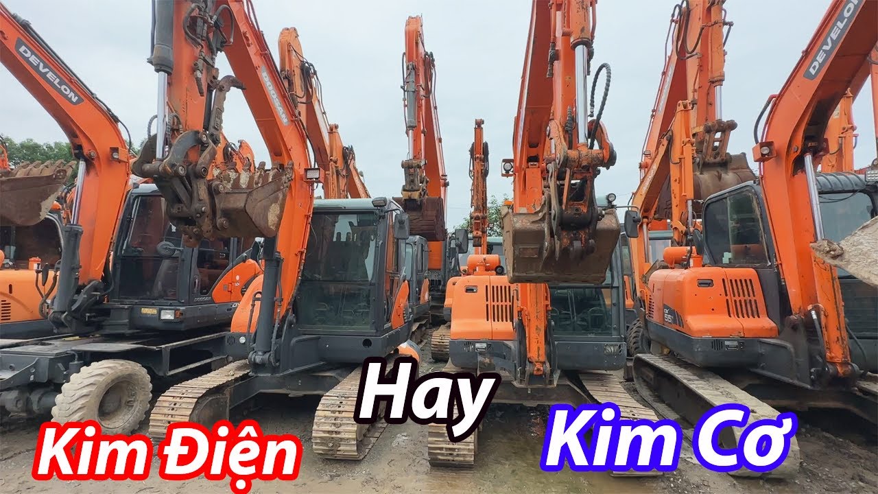 Cuộc Đọ Sức Nảy Lửa ! So Sánh Máy Xúc Kim Cơ vs Kim Điện.Nên Dùng Kim Nào ?