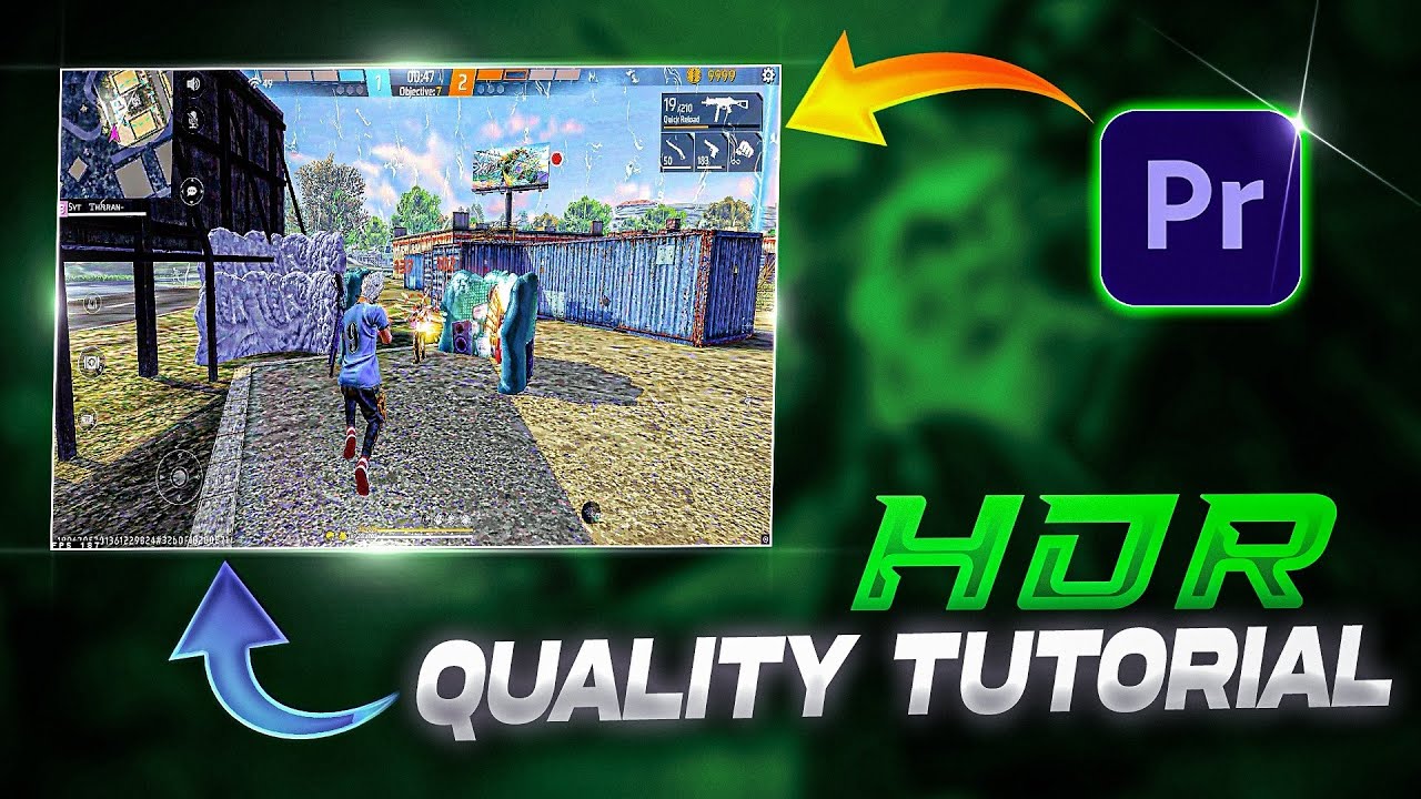 Free Fire HDR Sharpen Quality Tutorial For Pc | Adobe Premiere Pro | Premiere Pro (2026)