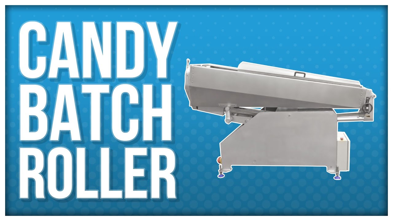 Loynds Chain Die Candy Line, making chocolate eclairs with Twist Wrappers. On test at Loynds.