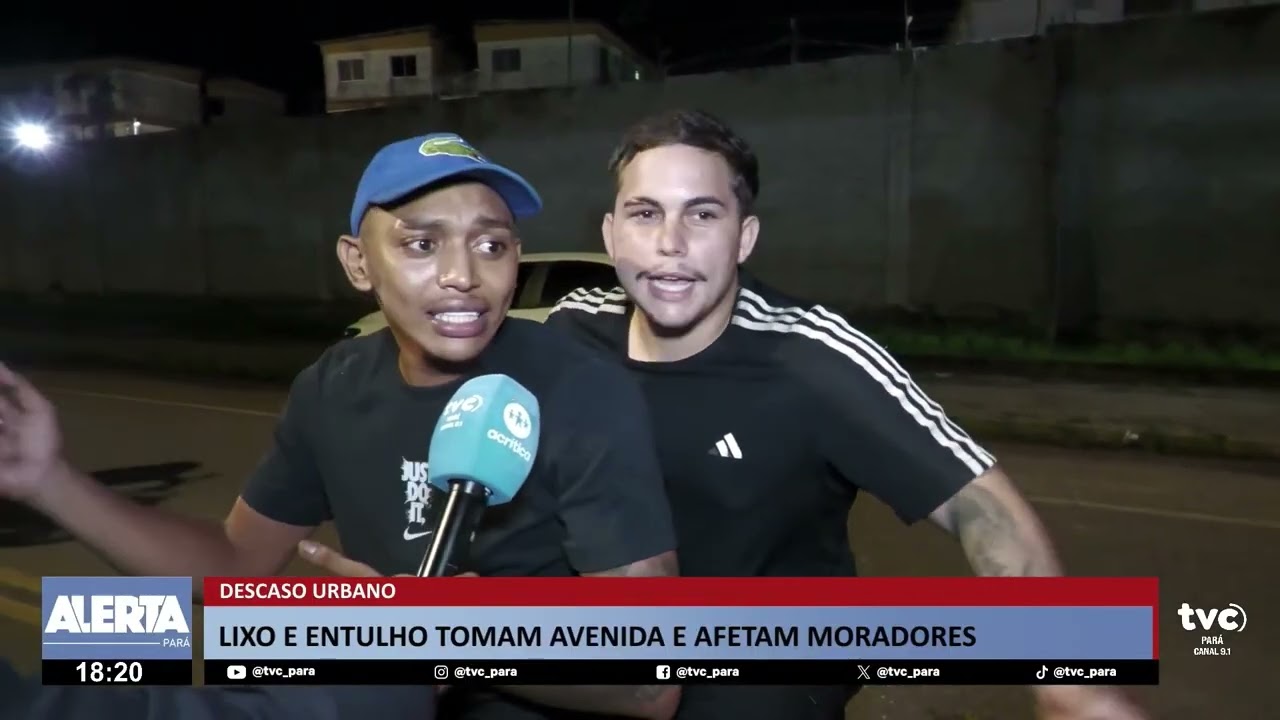 Moradores denunciam lixão a céu aberto ao lado do Mangueirão, em Belém