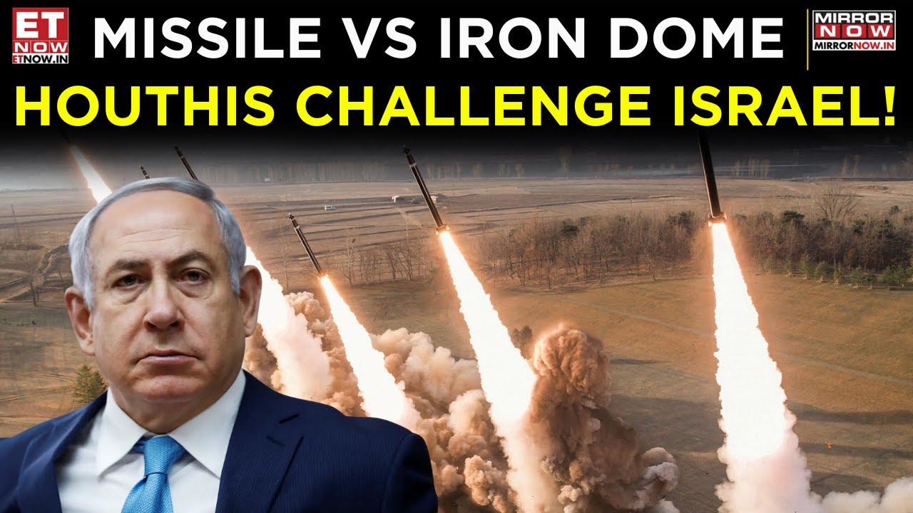 Houthis Fire ‘Palestine 2’ Missile at Israel | Iron Dome Stunned, IDF Prepares Massive Force