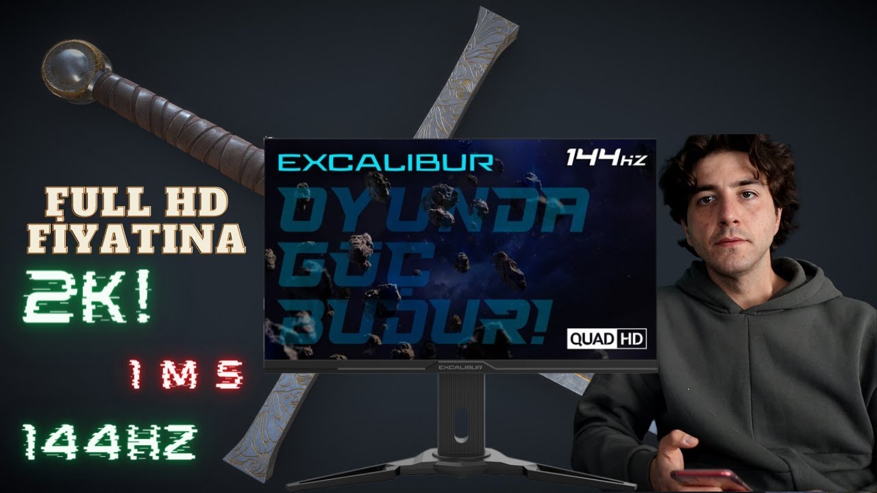 Full Hd fiyatına #2K #144HZ 1MS 27