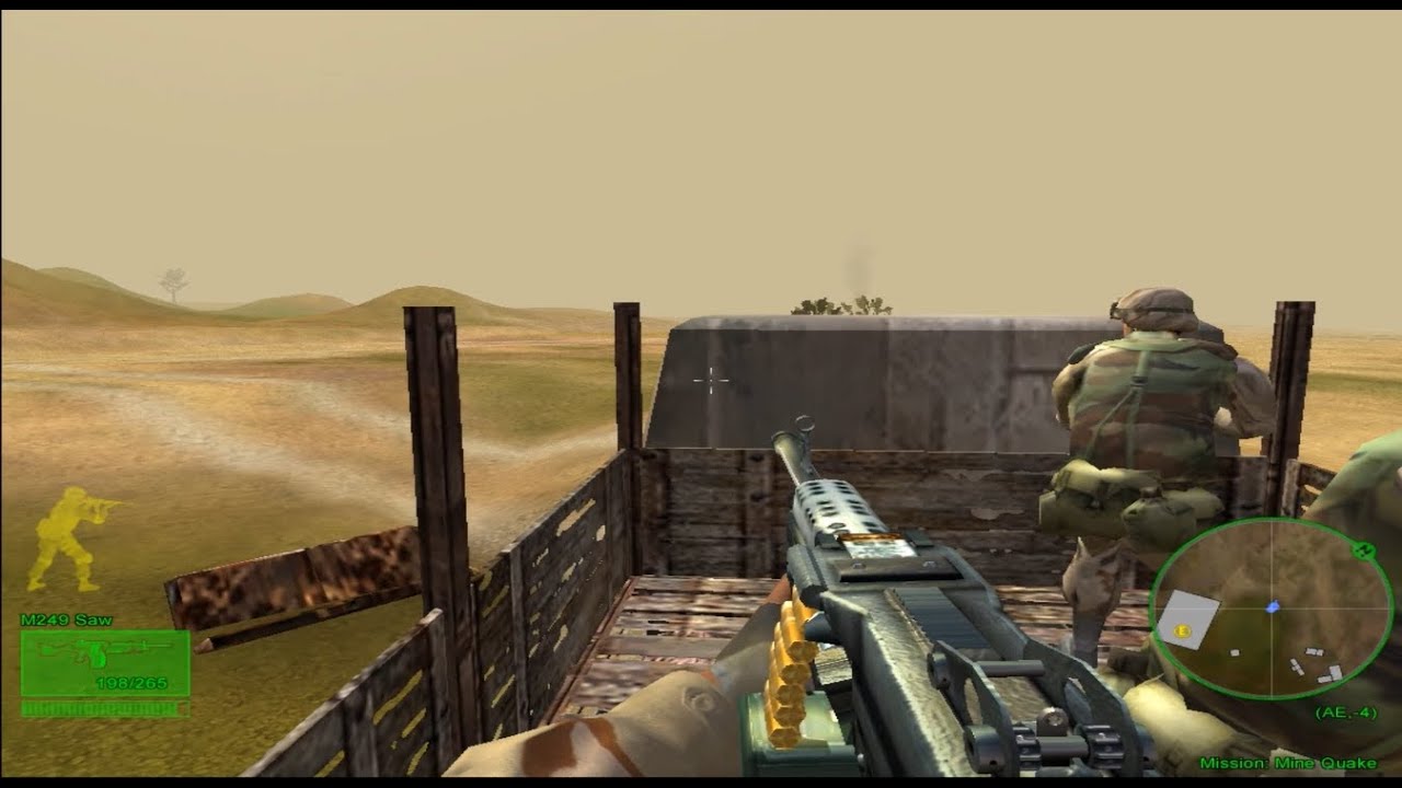 Delta Force Black Hawk Down - Custom Mission:Mine Quake(My Map)