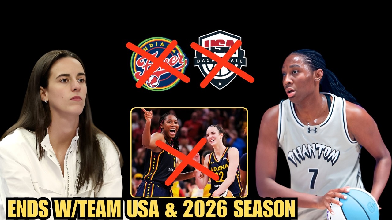 Aliyah Boston SERIOUS Injury Ends Team USA & Season Hopes w/ Caitlin Clark