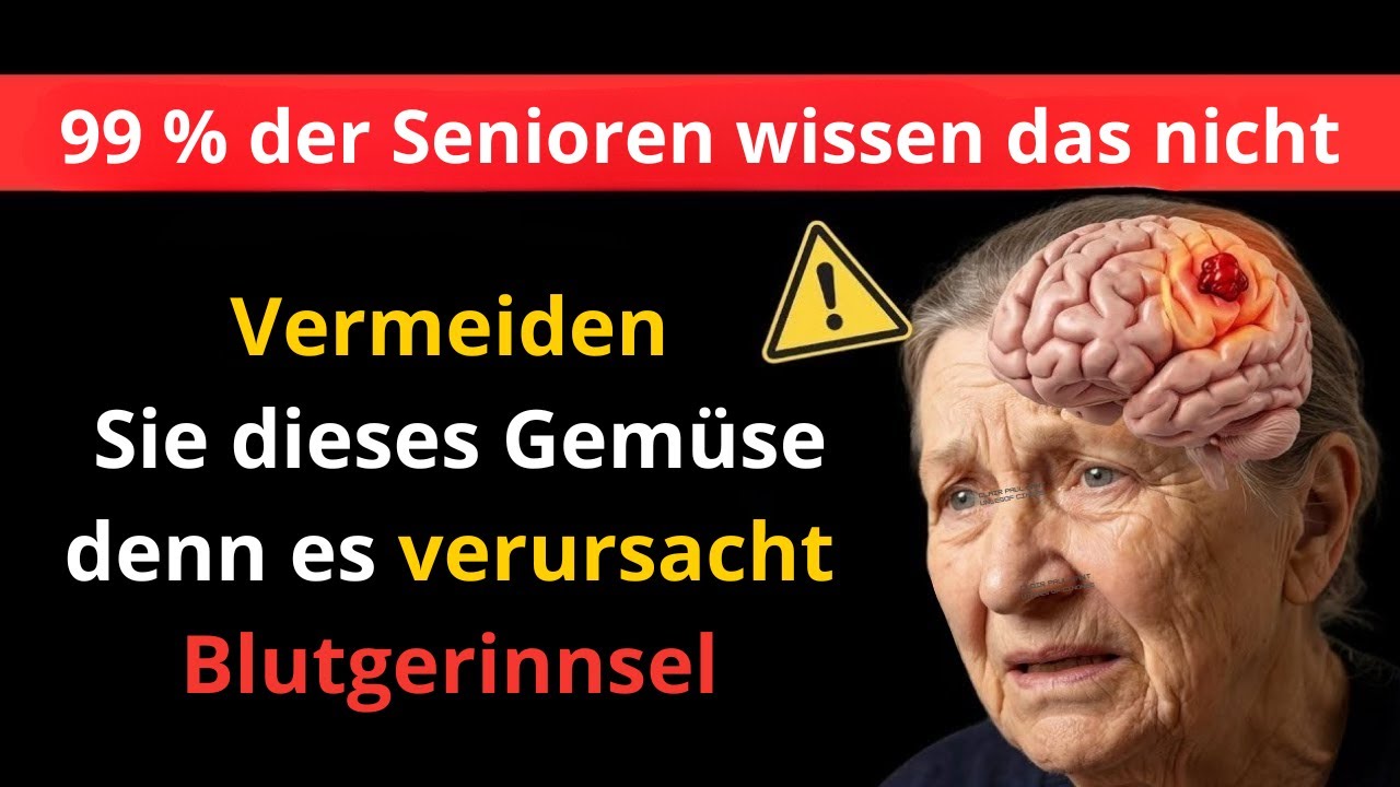 Ärzte sind schockiert: Dieses Gemüse erhöht das Schlaganfallrisiko in nur einer Nacht um 342 %!