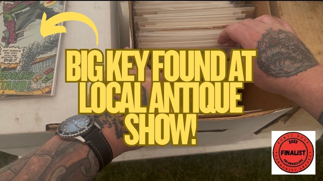 Unbelievable deal on a big key comic at a local antique show! Plus other amazing pickups!