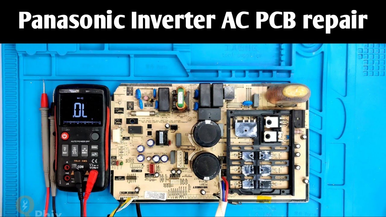 Panasonic Inverter AC dead PCB repair | Qphix appliance repair |