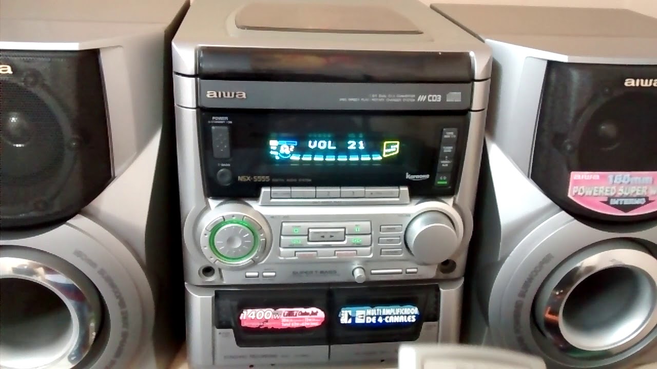 Som Aiwa NSX S555 a venda no mercado livre