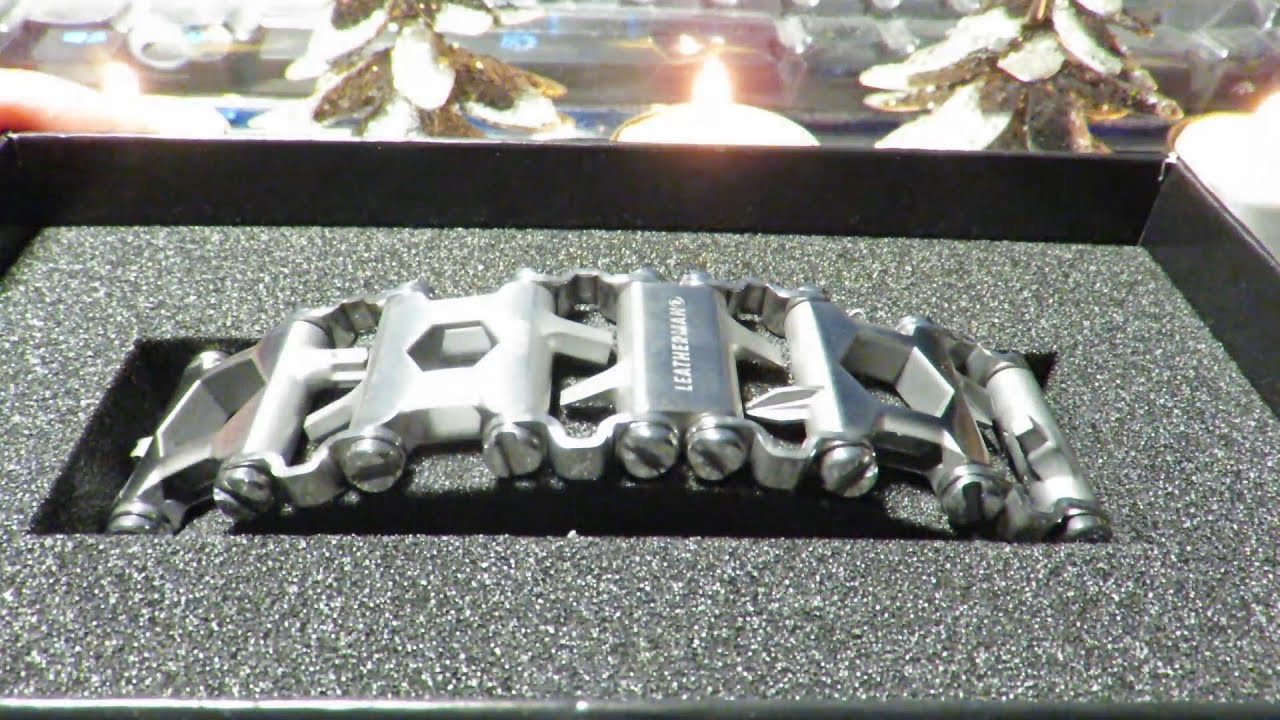 Leatherman TREAD (METRIC) Bracelet Multi-Tool : NOT recommended for small wrists!