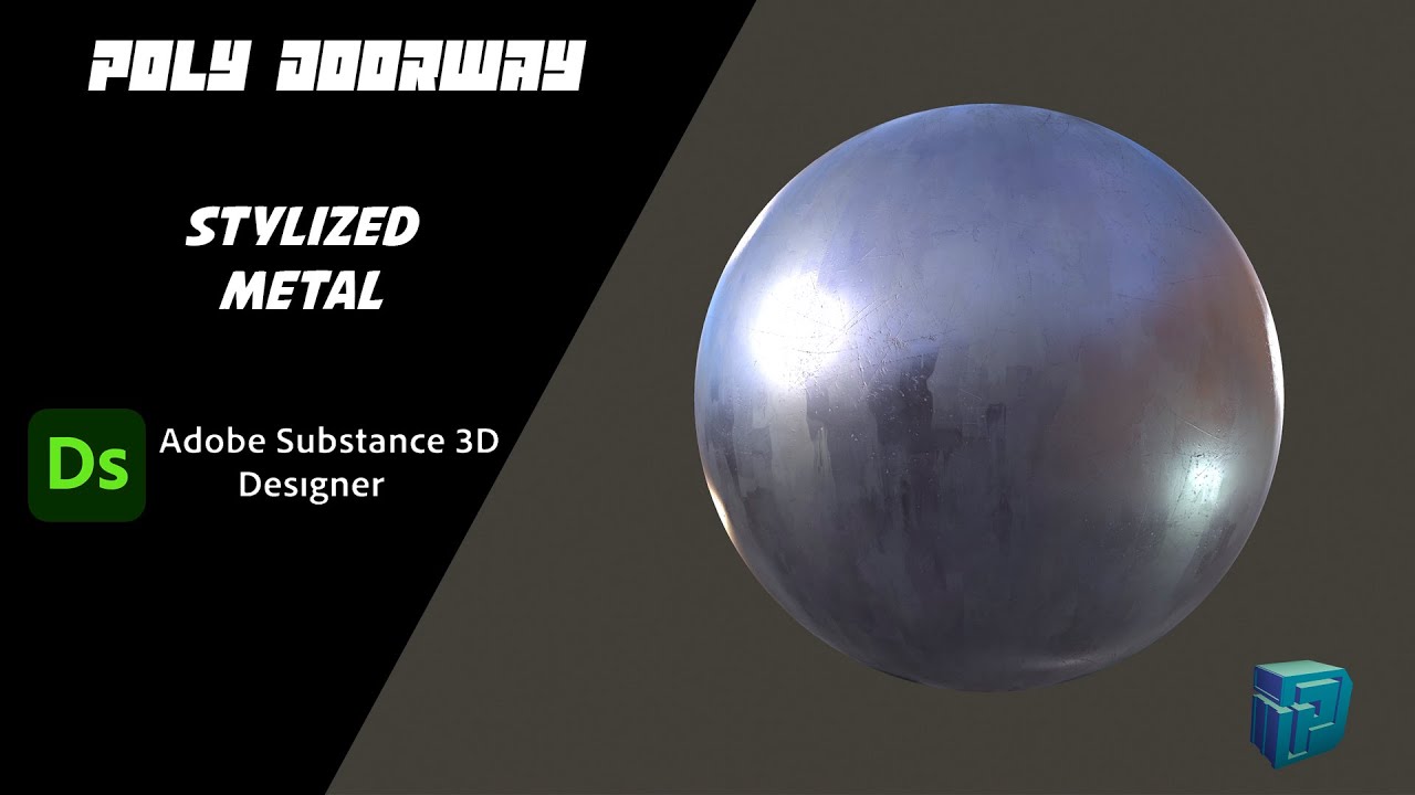 Stylized Metal - Substance Designer