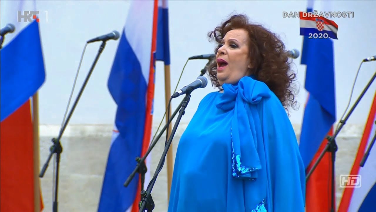 RADOJKA ŠVERKO - Himna Republike Hrvatske (Dan Državnosti 30.5.2020.)