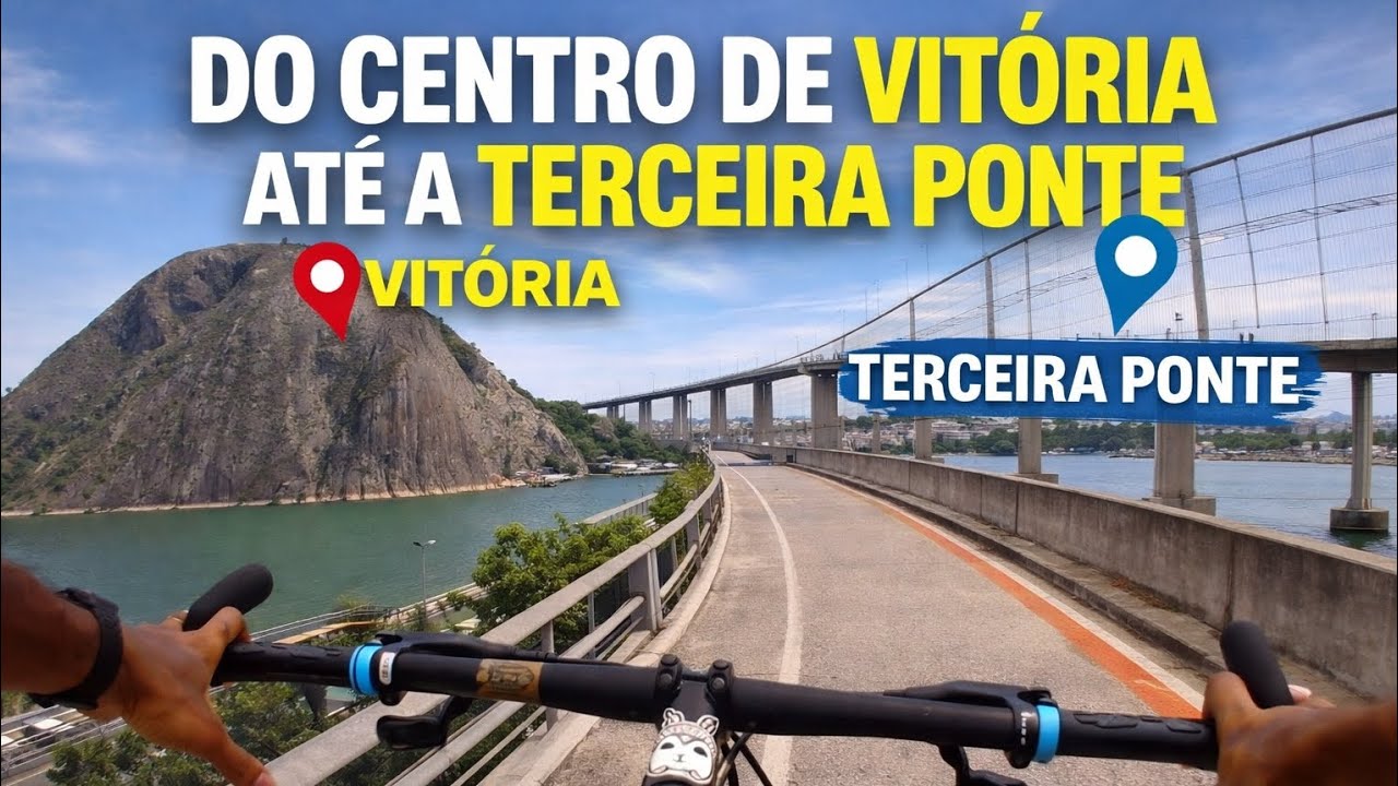 POV BIKE | Centro de Vitória até Terceira Ponte.