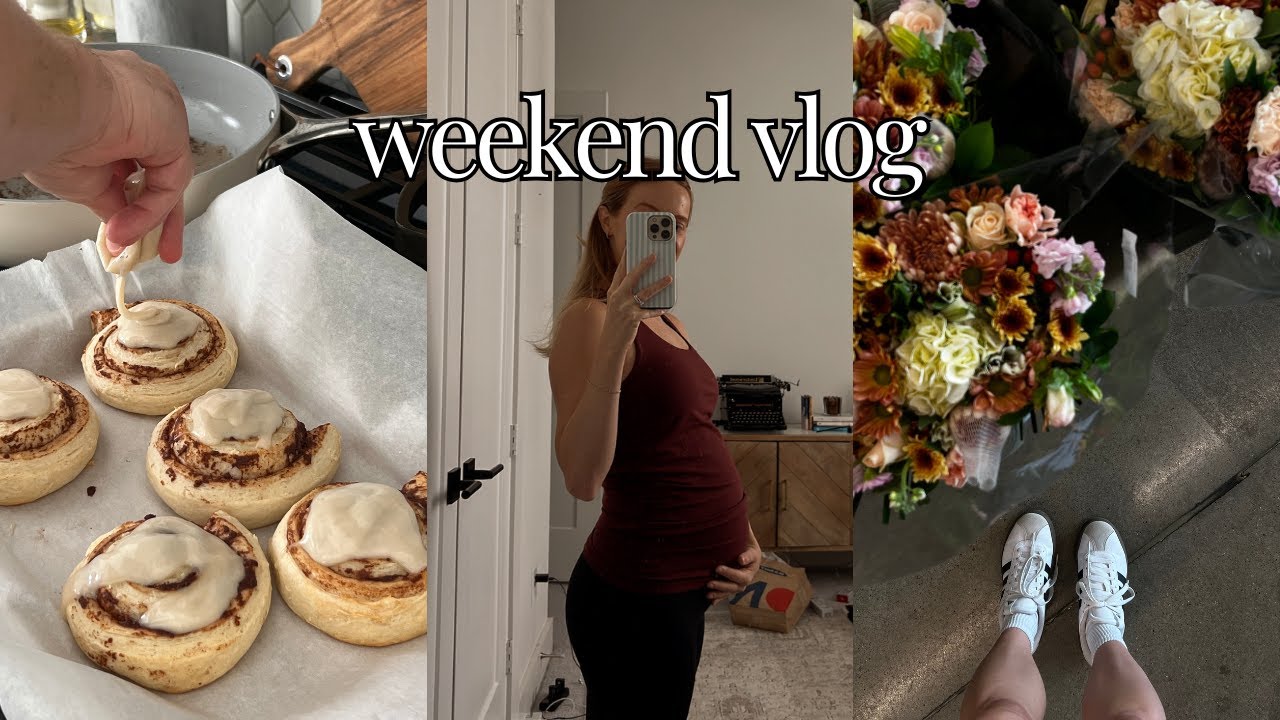 pre-fall weekend vlog: sunday reset, target fall shopping, nursery & house updates