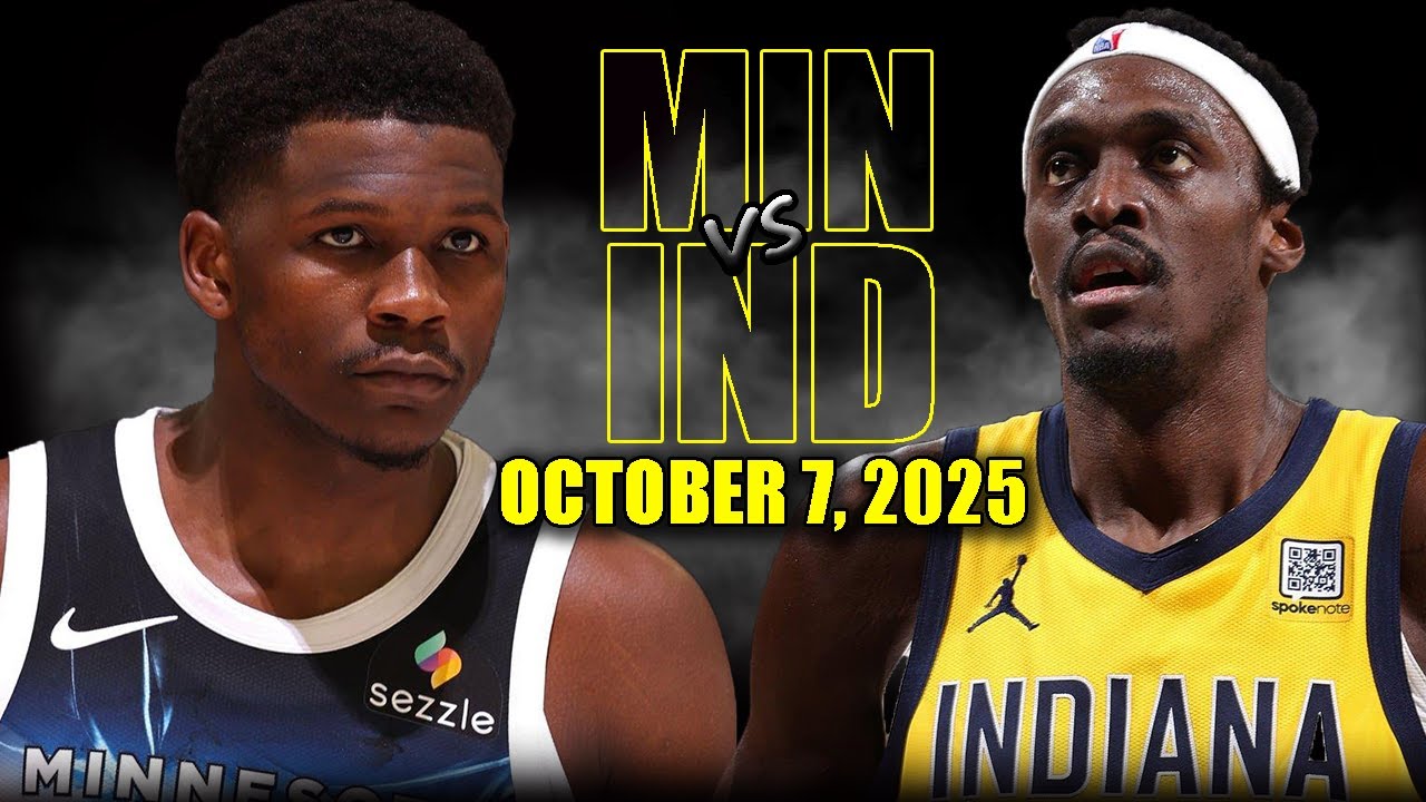 Minnesota Timberwolves vs Indiana Pacers Full Game Highlights - October 7, 2025 | NBA Preseason