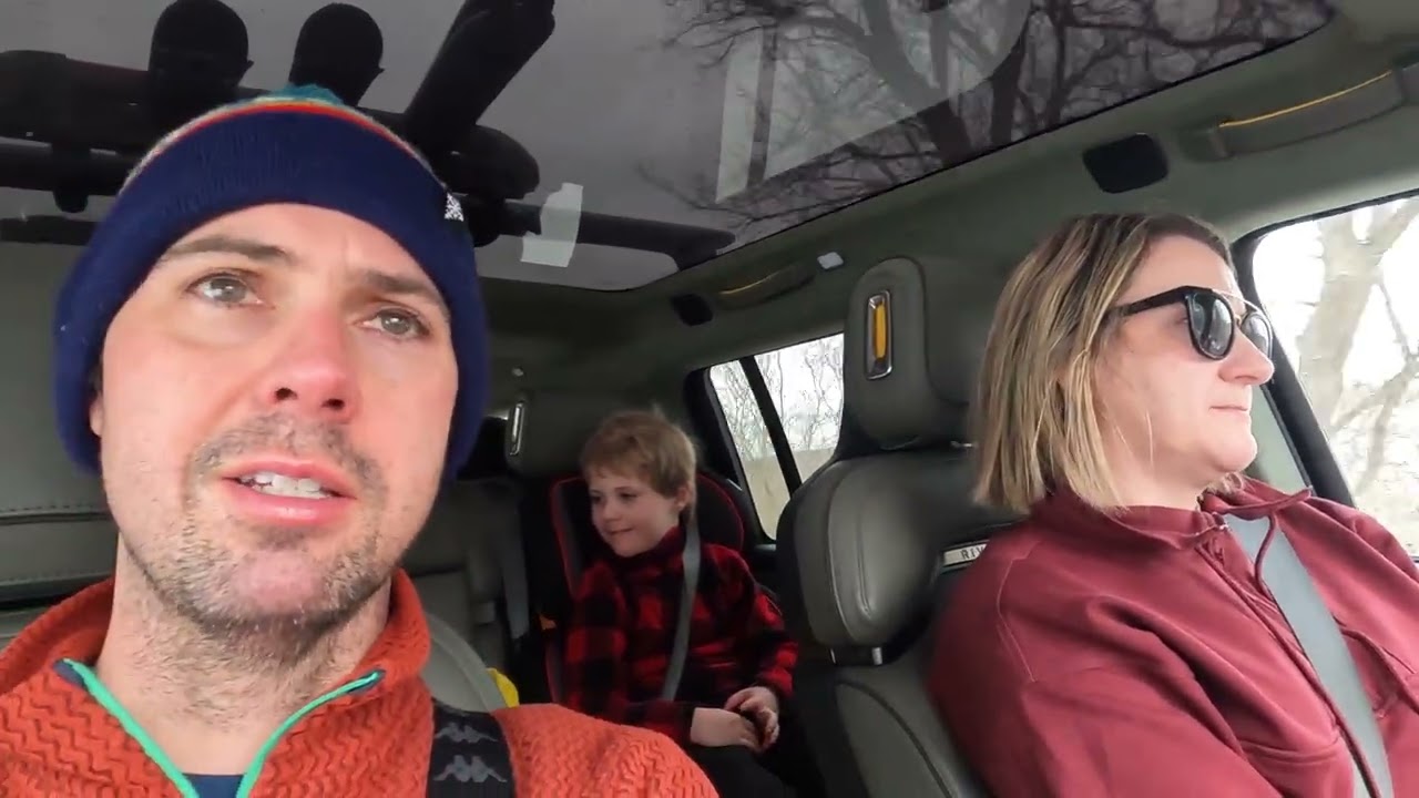 The Brutal Truth: 350 Miles Home in a Frozen Rivian R1S 🧊🔌