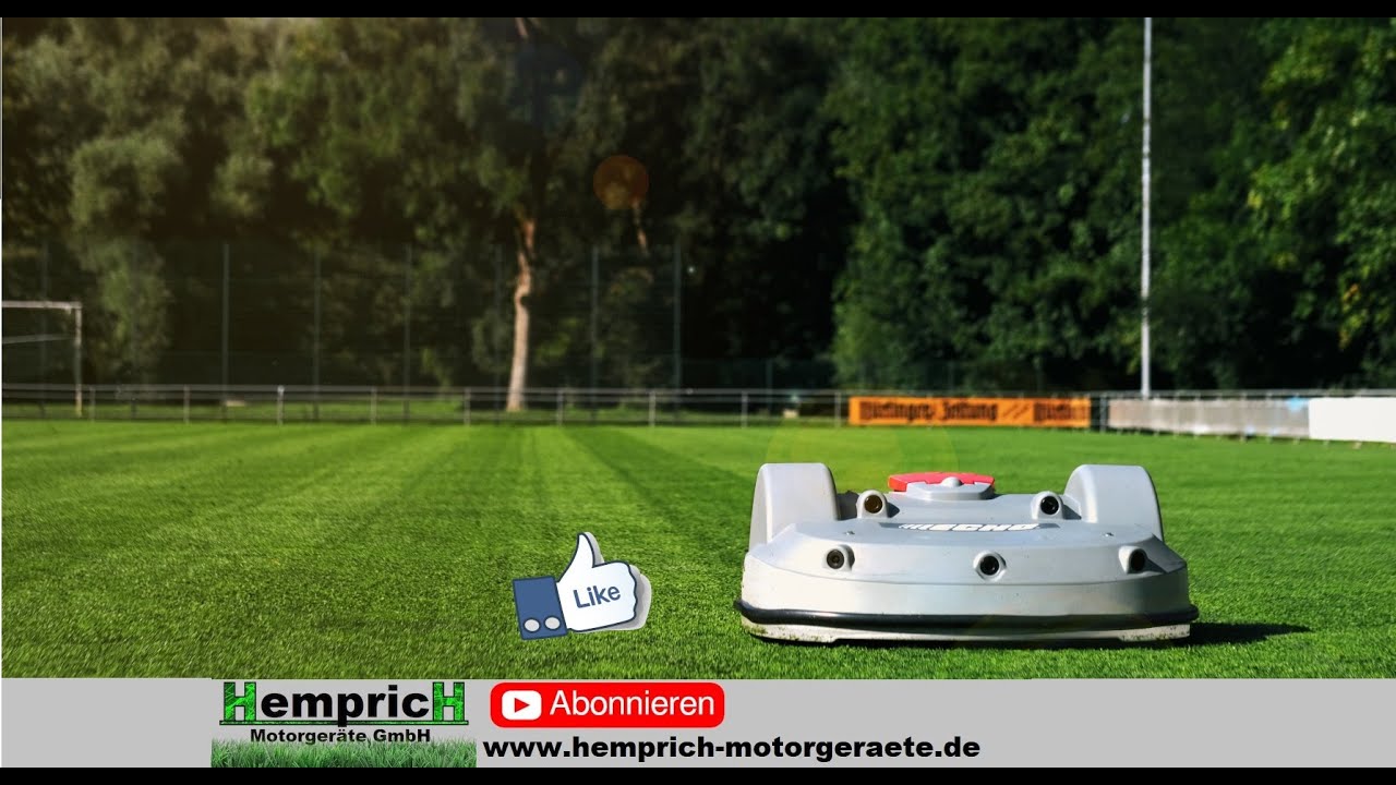 ECHO M&auml;hroboter GPS R&uuml;ckf&uuml;hrung  HEMPRICH MOTORGER&Auml;TE GMBH